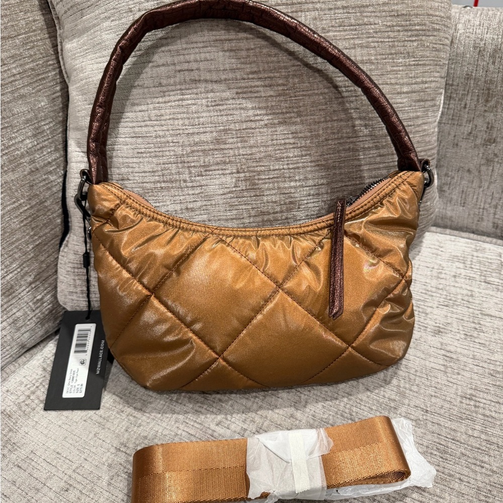 MZ Wallace Quilted Bowery Shoulder Bag
Tiger Eye Pearl, NWT ⭐️RARE ⭐️ - Picture 13 of 16